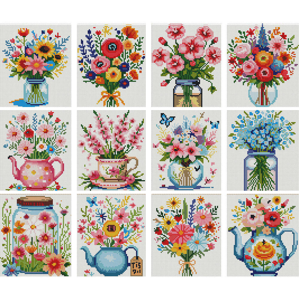 EverShine 12Pcs DIY MINI Diamo - Florist Supply Vases review and price