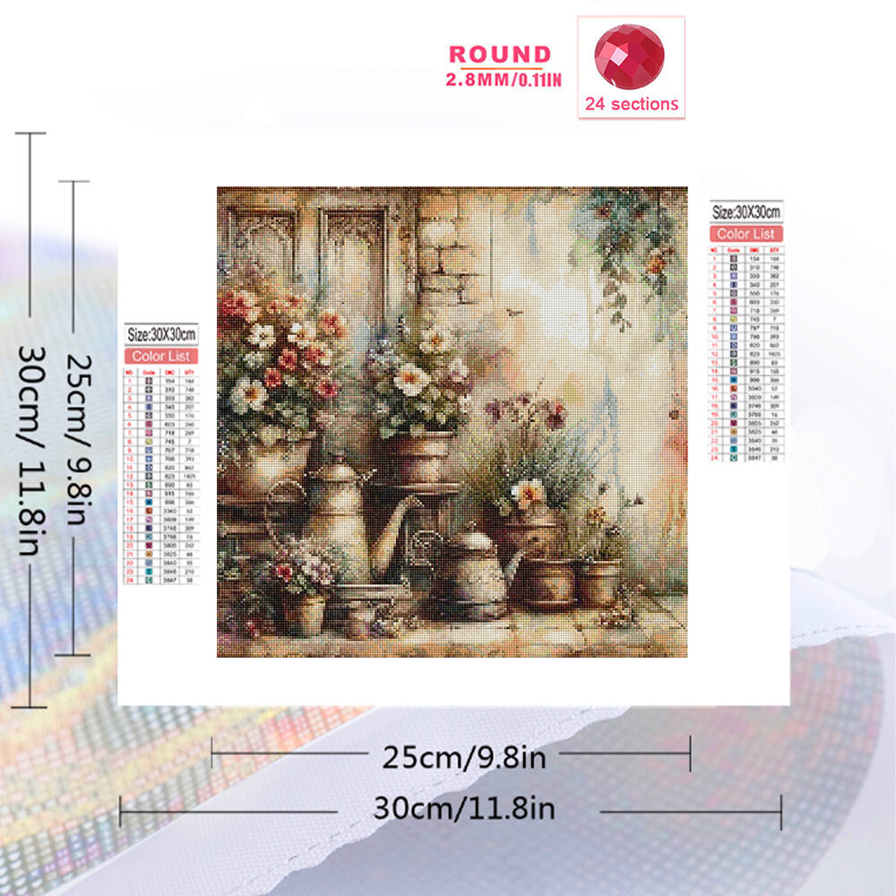 Momoart Flower Diamond Paintin - Florist Supply Vases review and price