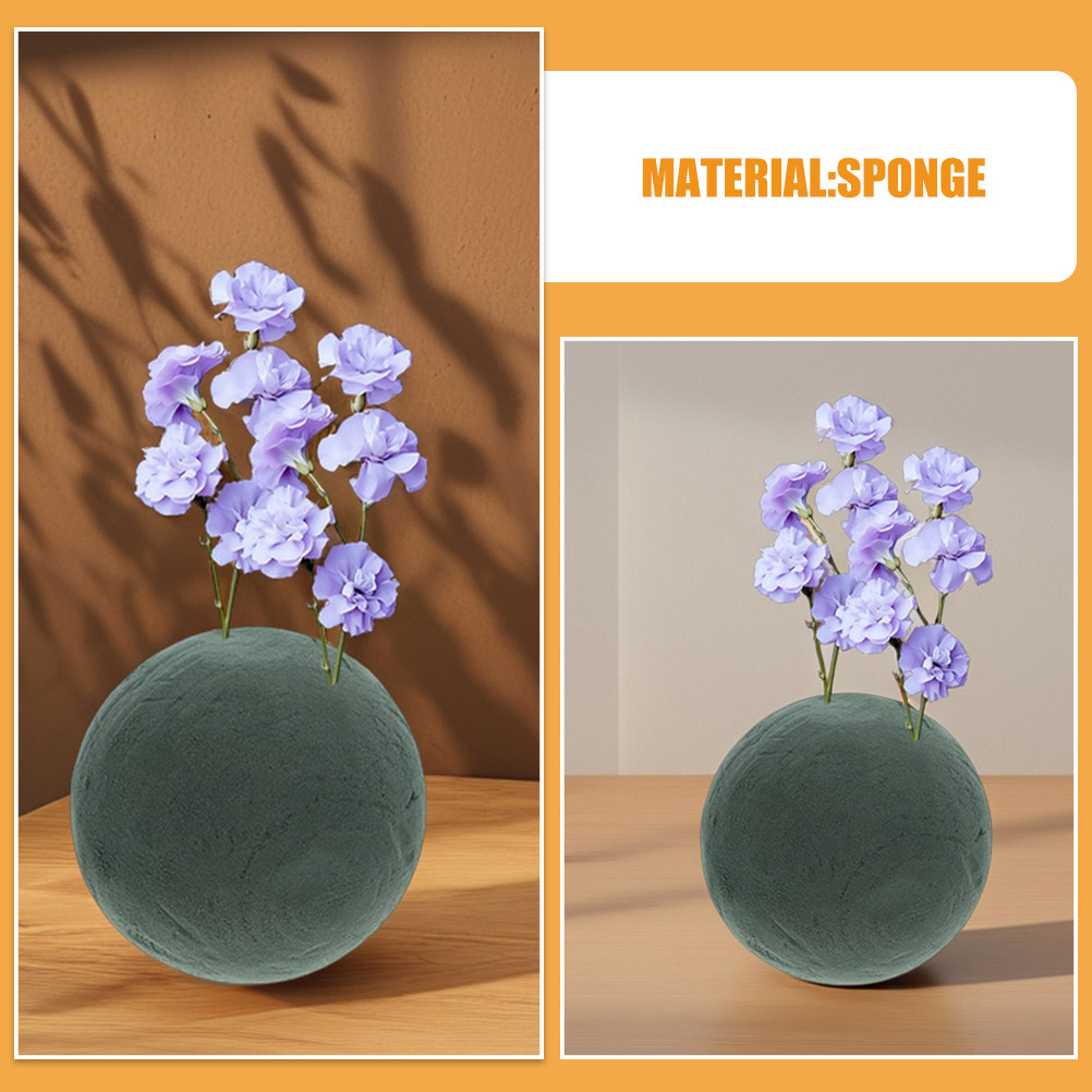 2Pcs Floral Foam Round Reusabl - Florist Flower Supply review and price