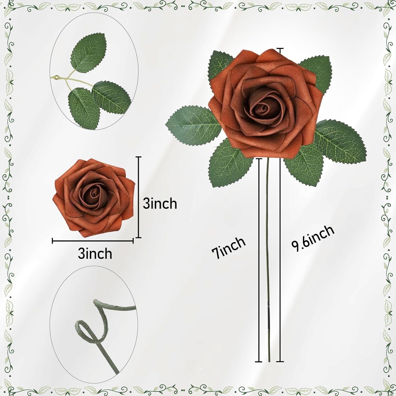 25pcs Artificial Rose for DIY  - Florist Supply Bulk review and price