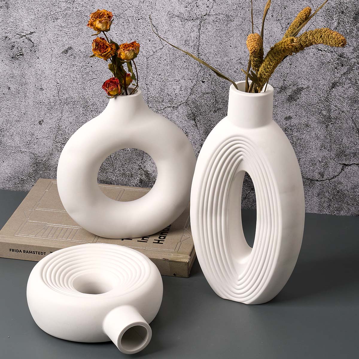 Nordic Stripe Vase Silicone Mo - Florist Supply Vases review and price
