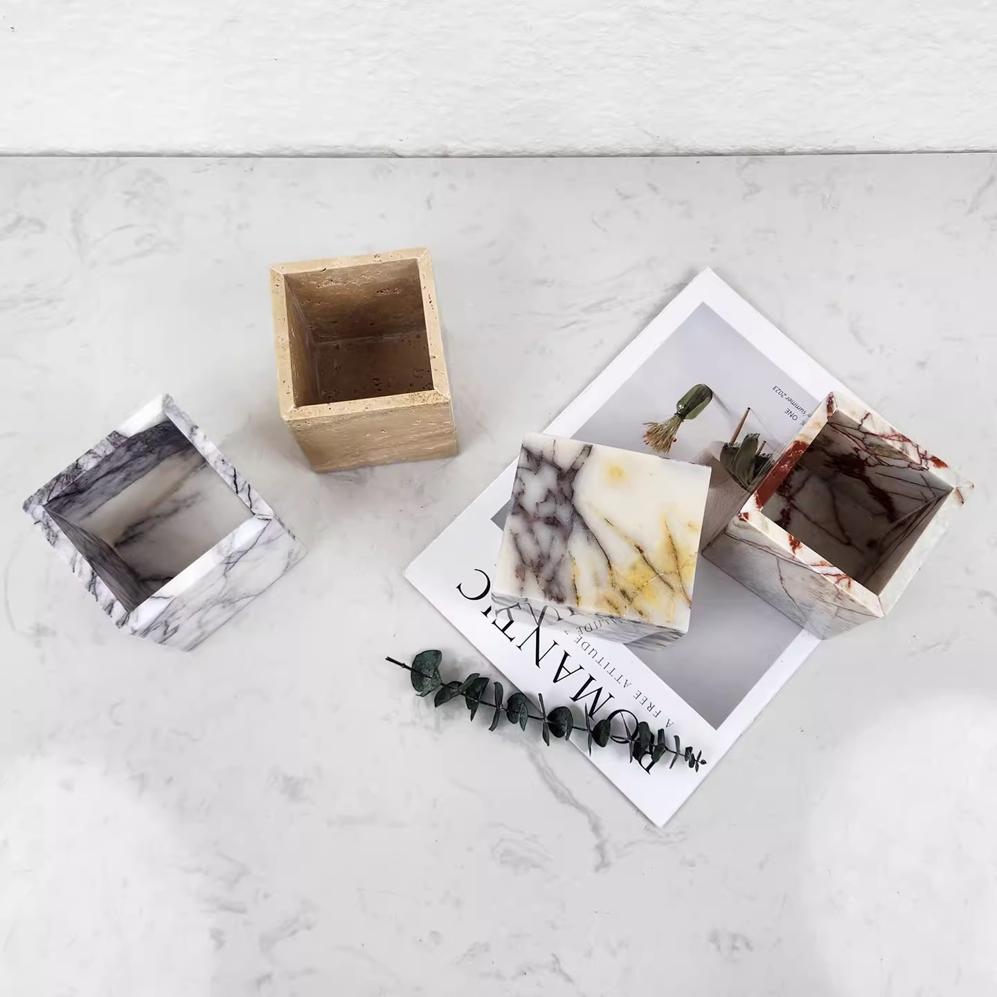 Natural Marble Living Room Des - Florist Supply Vases review and price