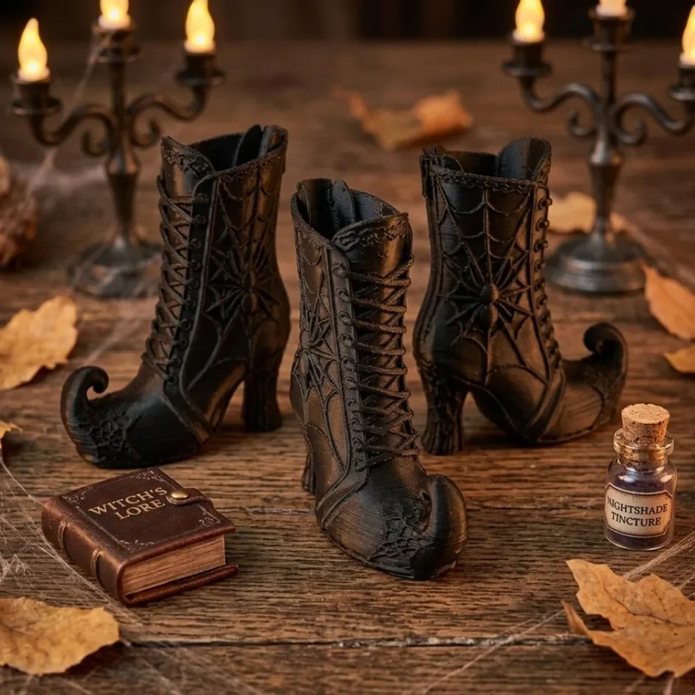 3/1PC Mini Gothic Witch Boot P - Florist Supply Vases review and price