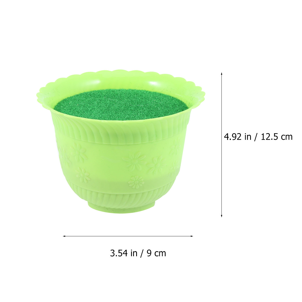 1Pcs Flower Pot Flower Mud Gre - Florist Flower Supply review and price