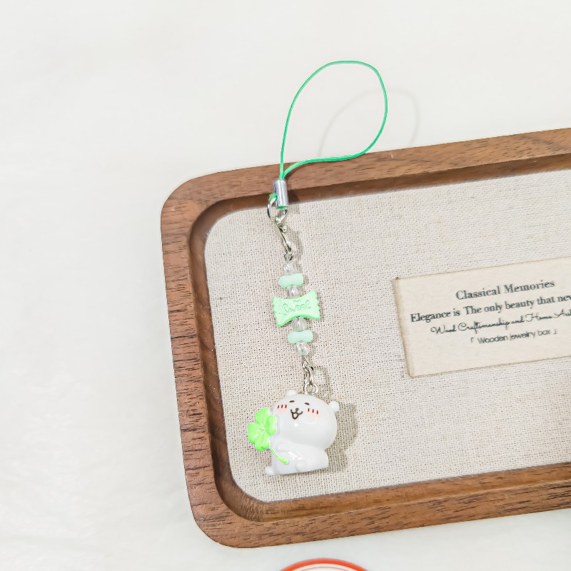 Cute Beaded Phone Strap Pink G - Supply Florist review and price